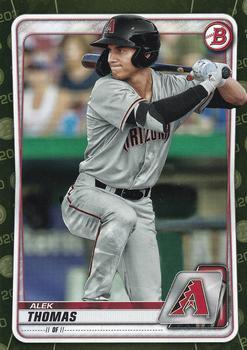#BP-98 Alek Thomas - Arizona Diamondbacks - 2020 Bowman - Prospects Camo Baseball