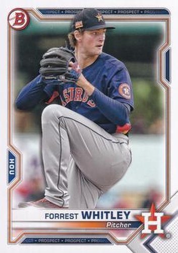 #BP-9 Forrest Whitley - Houston Astros - 2021 Bowman - Prospects Baseball