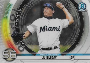 #BTP-56 JJ Bleday - Miami Marlins - 2020 Bowman - Bowman Scouts Top 100 Baseball