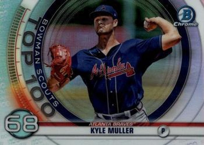 #BTP-68 Kyle Muller - Atlanta Braves - 2020 Bowman - Bowman Scouts Top 100 Baseball