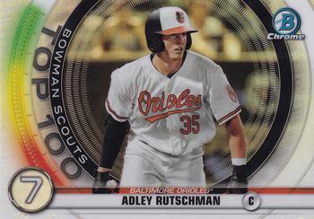 #BTP-7 Adley Rutschman - Baltimore Orioles - 2020 Bowman - Bowman Scouts Top 100 Baseball