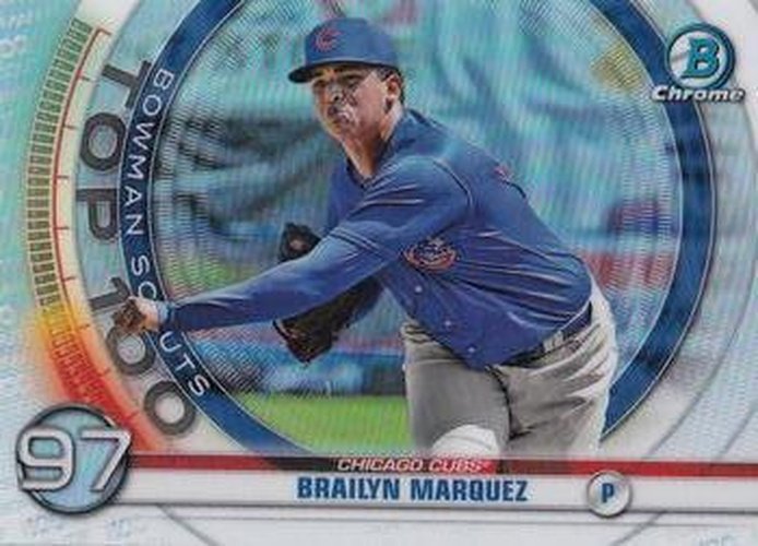 #BTP-97 Brailyn Marquez - Chicago Cubs - 2020 Bowman - Bowman Scouts Top 100 Baseball