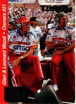#BTS 10 Glen Wood/Leonard Wood - Wood Brothers Racing - 1995 Traks - Behind the Scenes First Run Racing