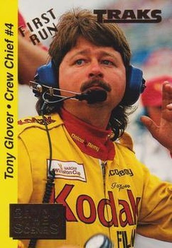 #BTS 15 Tony Glover - Morgan-McClure Motorsports - 1995 Traks - Behind the Scenes First Run Racing