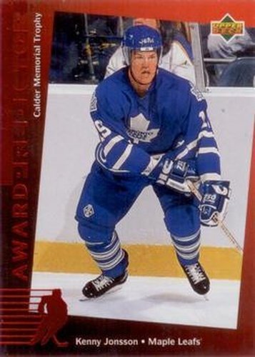 #C11 Kenny Jonsson - Toronto Maple Leafs - 1994-95 Upper Deck - Predictors Canadian Hockey
