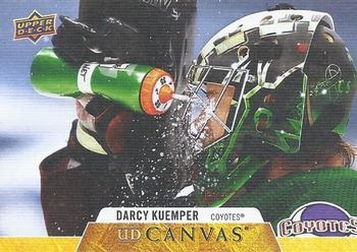 #C126 Darcy Kuemper - Arizona Coyotes - 2020-21 Upper Deck Canvas Hockey