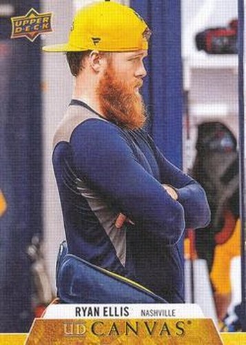 #C170 Ryan Ellis - Nashville Predators - 2020-21 Upper Deck Canvas Hockey
