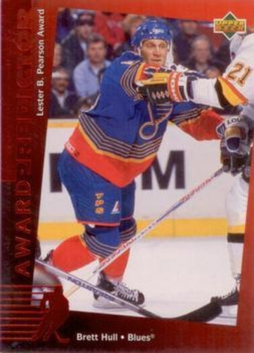 #C17 Brett Hull - St. Louis Blues - 1994-95 Upper Deck - Predictors Canadian Hockey