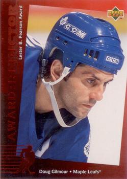 #C18 Doug Gilmour - Toronto Maple Leafs - 1994-95 Upper Deck - Predictors Canadian Hockey