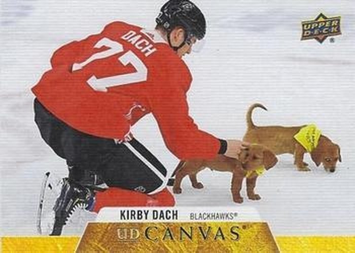 #C18 Kirby Dach - Chicago Blackhawks - 2020-21 Upper Deck Canvas Hockey
