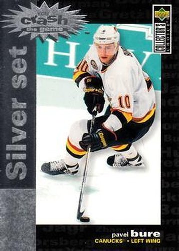 #C1 Pavel Bure - Vancouver Canucks - 1995-96 Collector's Choice - You Crash the Game Silver Exchange Hockey