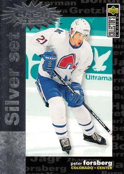 #C20 Peter Forsberg - Colorado Avalanche - 1995-96 Collector's Choice - You Crash the Game Silver Exchange Hockey