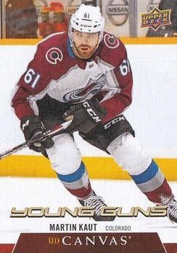 #C219 Martin Kaut - Colorado Avalanche - 2020-21 Upper Deck Canvas Hockey