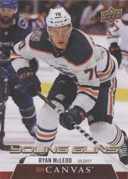 #C236 Ryan McLeod - Edmonton Oilers - 2020-21 Upper Deck Canvas Hockey