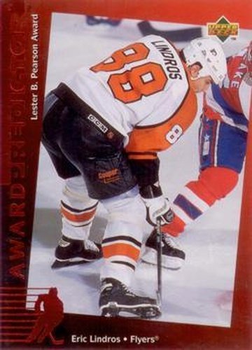 #C23 Eric Lindros - Philadelphia Flyers - 1994-95 Upper Deck - Predictors Canadian Hockey