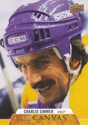 #C244 Charlie Simmer - Los Angeles Kings - 2020-21 Upper Deck Canvas Hockey