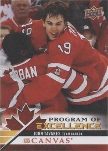 #C269 John Tavares - Canada - 2020-21 Upper Deck Canvas Hockey