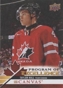 #C270 Taylor Hall - Canada - 2020-21 Upper Deck Canvas Hockey