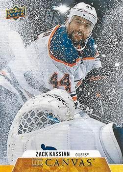 #C34 Zack Kassian - Edmonton Oilers - 2020-21 Upper Deck Canvas Hockey