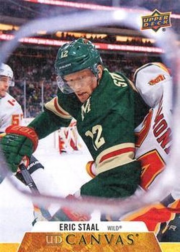 #C40 Eric Staal - Minnesota Wild - 2020-21 Upper Deck Canvas Hockey