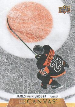 #C62 James van Riemsdyk - Philadelphia Flyers - 2020-21 Upper Deck Canvas Hockey