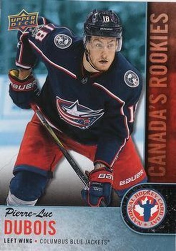#CAN-4 Pierre-Luc Dubois - Columbus Blue Jackets - 2018 Upper Deck National Hockey Card Day Canada Hockey