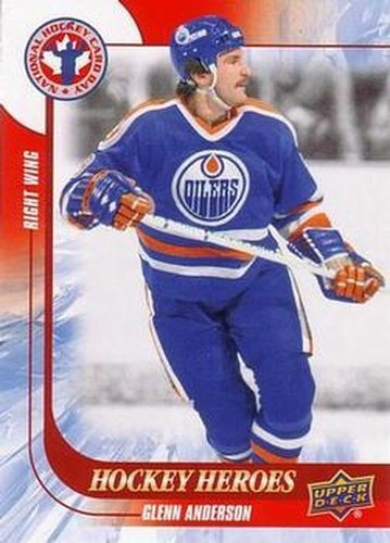 #CAN14 Glenn Anderson - Edmonton Oilers - 2016 Upper Deck National Hockey Card Day Canada Hockey