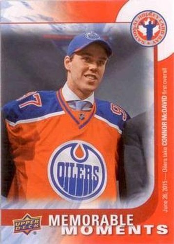 #CAN16 Connor McDavid - Edmonton Oilers - 2016 Upper Deck National Hockey Card Day Canada Hockey