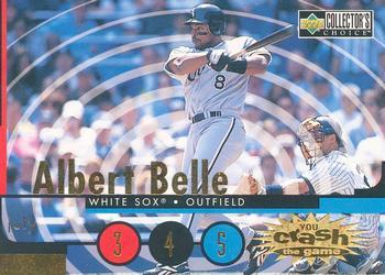 #CG11a Albert Belle - Chicago White Sox - 1998 Collector's Choice - You Crash the Game Baseball