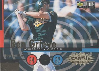 #CG18c Ben Grieve - Oakland Athletics - 1998 Collector's Choice - You Crash the Game Baseball