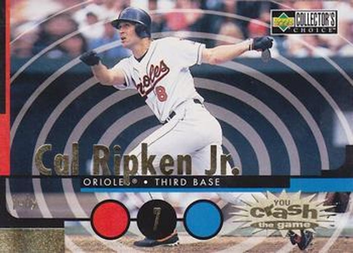 #CG5b Cal Ripken Jr. - Baltimore Orioles - 1998 Collector's Choice - You Crash the Game Baseball