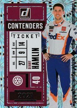 #CON11 Denny Hamlin - Joe Gibbs Racing - 2021 Donruss - Contenders Racing