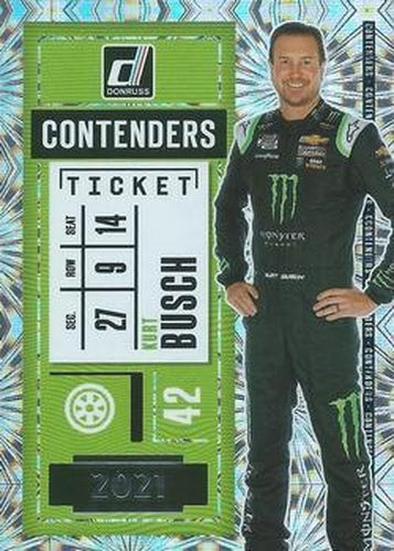 #CON9 Kurt Busch - Chip Ganassi Racing - 2021 Donruss - Contenders Racing