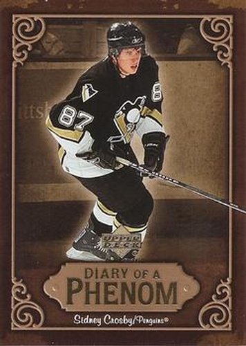 #DP11 Sidney Crosby - Pittsburgh Penguins - 2005-06 Upper Deck - Diary of a Phenom Hockey