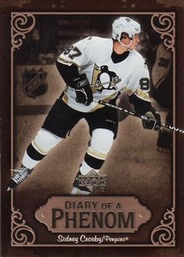 #DP13 Sidney Crosby - Pittsburgh Penguins - 2005-06 Upper Deck - Diary of a Phenom Hockey