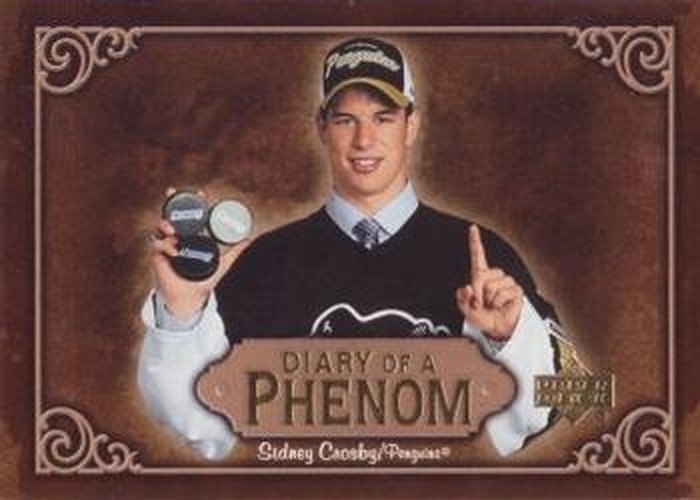 #DP1 Sidney Crosby - Pittsburgh Penguins - 2005-06 Upper Deck - Diary of a Phenom Hockey