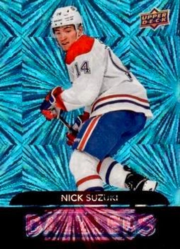 #DZ-25 Nick Suzuki - Montreal Canadiens - 2020-21 Upper Deck - Dazzlers Hockey