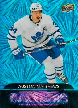 #DZ-42 Auston Matthews - Toronto Maple Leafs - 2020-21 Upper Deck - Dazzlers Hockey