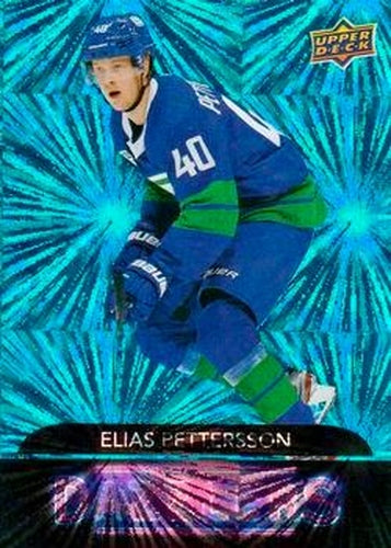 #DZ-43 Elias Pettersson - Vancouver Canucks - 2020-21 Upper Deck - Dazzlers Hockey