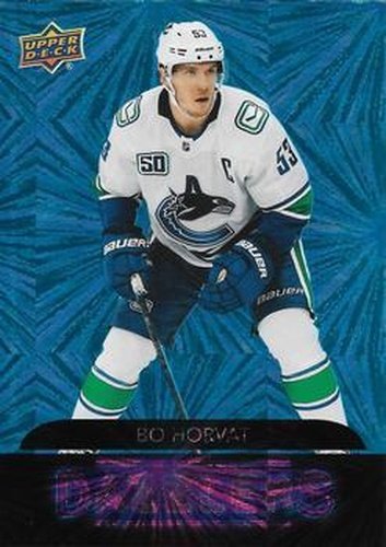 #DZ-94 Bo Horvat - Vancouver Canucks - 2020-21 Upper Deck - Dazzlers Hockey