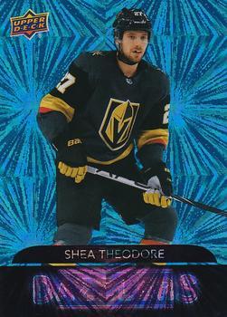 #DZ-98 Shea Theodore - Vegas Golden Knights - 2020-21 Upper Deck - Dazzlers Hockey
