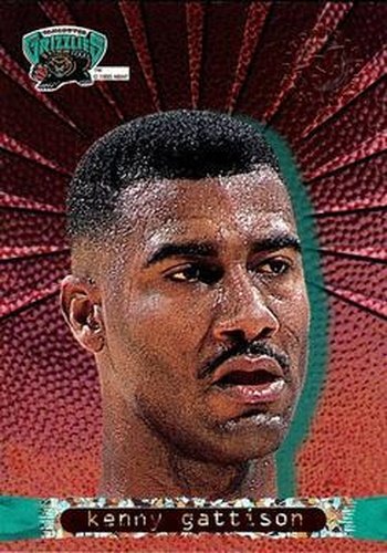 #177 Kenny Gattison - Vancouver Grizzlies - 1995-96 Stadium Club Basketball