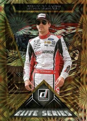 #E4 Ryan Blaney - Team Penske - 2021 Donruss - Elite Series Racing