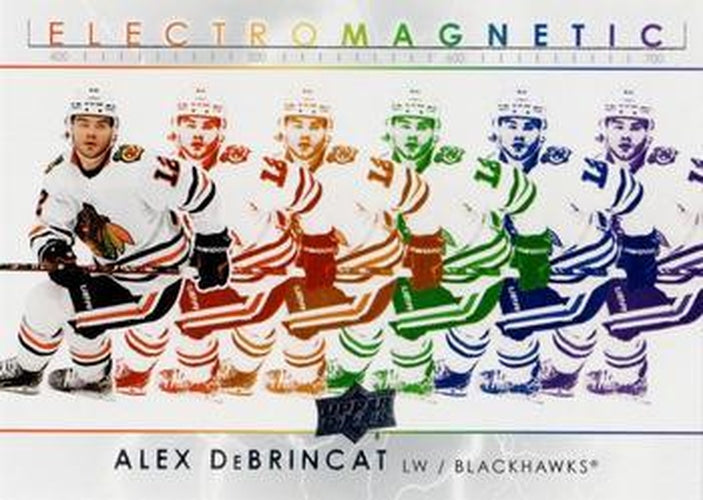 #EM-20 Alex DeBrincat - Chicago Blackhawks - 2021-22 Upper Deck - Electromagnetic Hockey