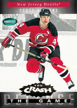 #G13 Scott Stevens - New Jersey Devils - 1994-95 Parkhurst Hockey - You Crash The Game Gold