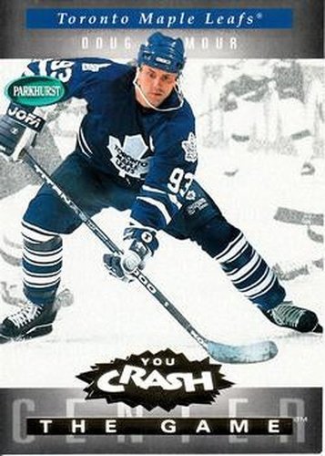 #G23 Doug Gilmour - Toronto Maple Leafs - 1994-95 Parkhurst Hockey - You Crash The Game Gold
