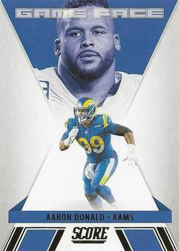 #GF2 Aaron Donald - Los Angeles Rams - 2021 Score - Game Face Football