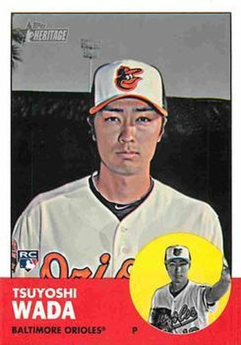 #H577 Tsuyoshi Wada - Baltimore Orioles - 2012 Topps Heritage Baseball