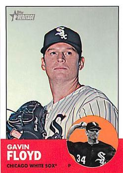 #H671 Gavin Floyd - Chicago White Sox - 2012 Topps Heritage Baseball