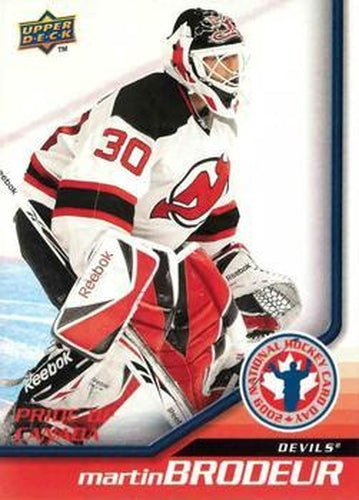 #HCD10 Martin Brodeur - New Jersey Devils - 2009 Upper Deck National Hockey Card Day Hockey